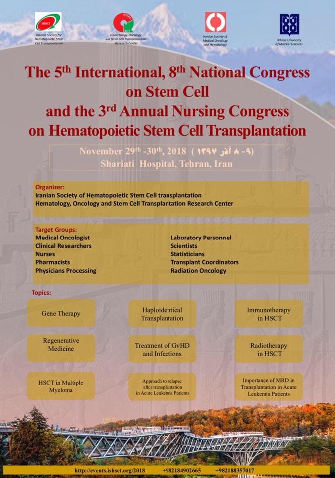 The 5th International And 8th National Congress On Stem Cells