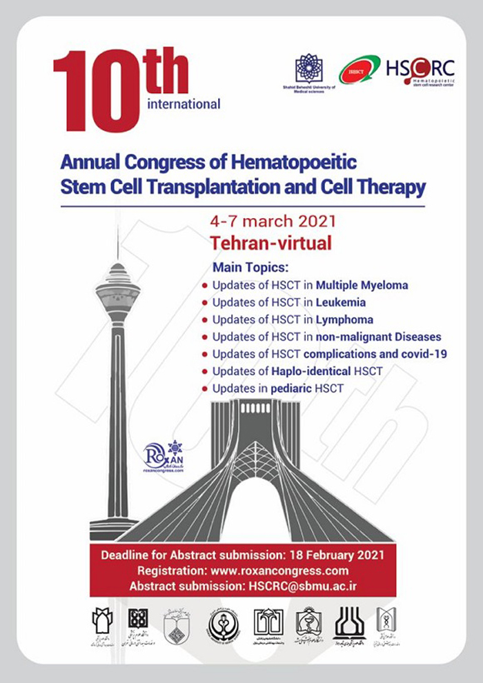 10th International Annual Congress Of Hematopoeitic Stem Cell Transplantation And Cell Therapy