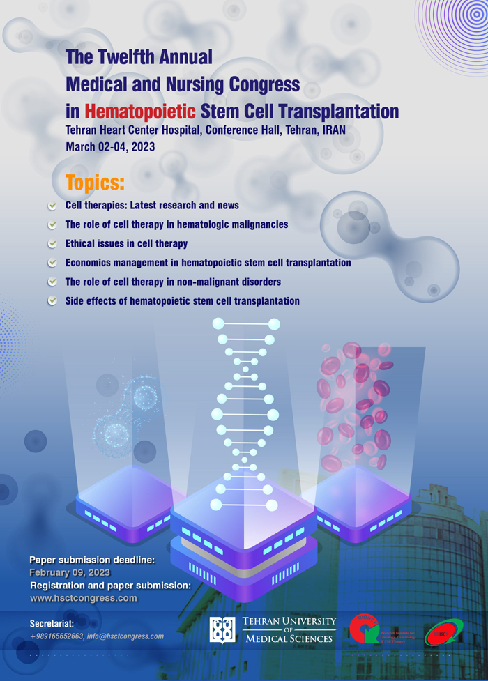 The 12th Annual Medical And Nursing Congress In Hematopoietic Stem Cell Transplantation